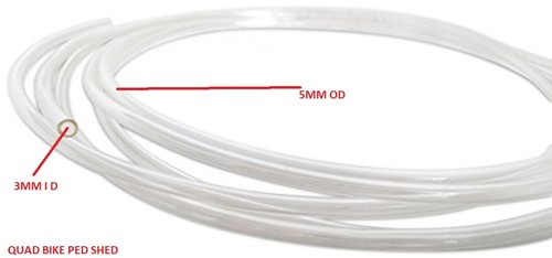 Clear fuel line - line, hose