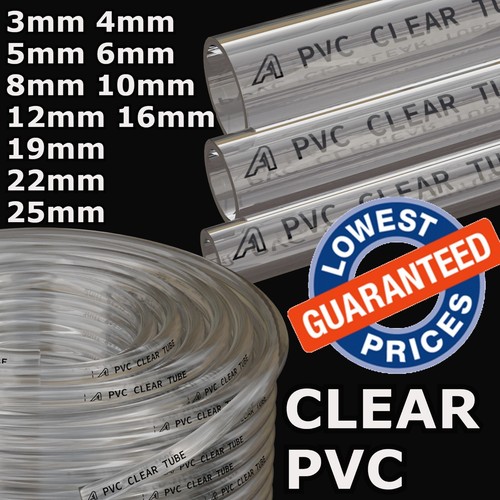 Clear pvc petrol - clear, for