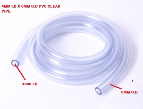 Pvc clear fuel line - fuel, hose